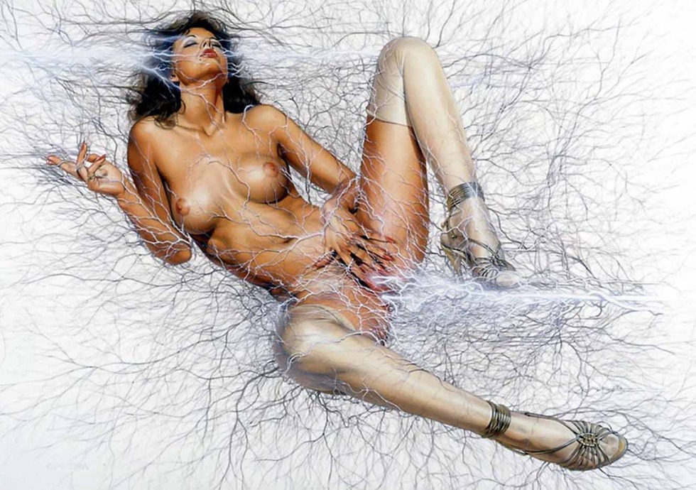 Hajime Sorayama drawings erotic