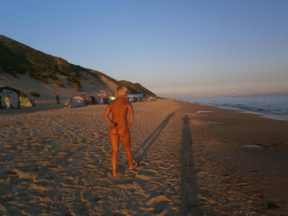 Nudian beach clean dunes