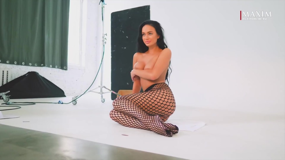 Yana Koshkina photo shoot Maxim