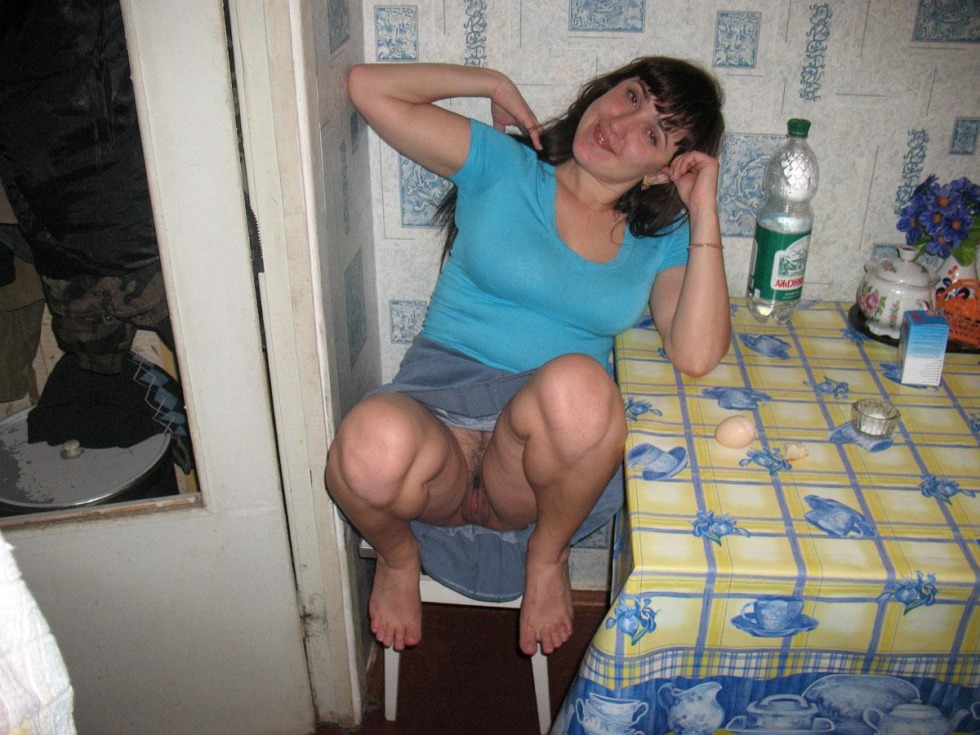 Drunk mature women in shorts