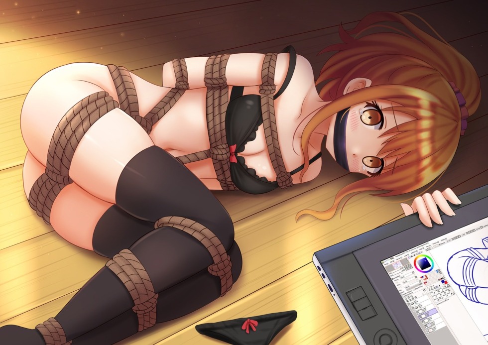 Hentai in stockings connected