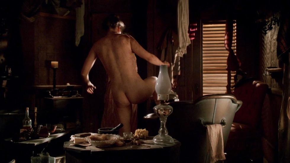 Naked scenes with Robin Wright