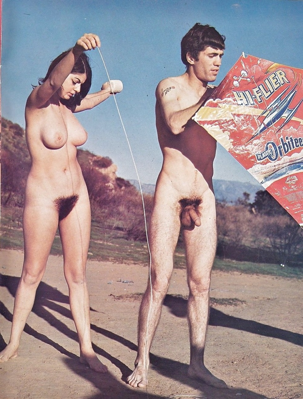 Retro nudist erection
