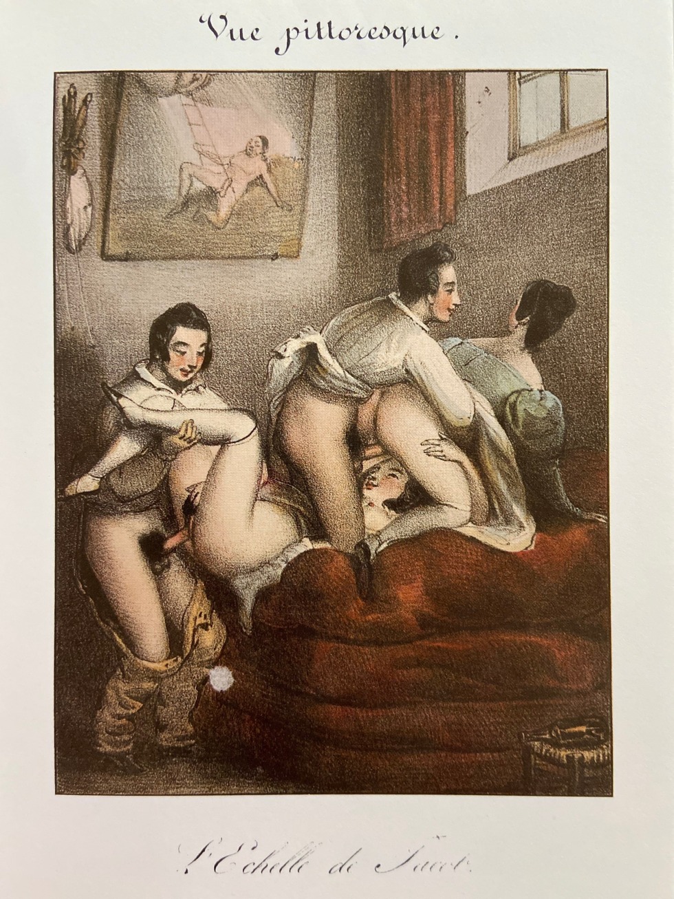 Ancient pornographic painting