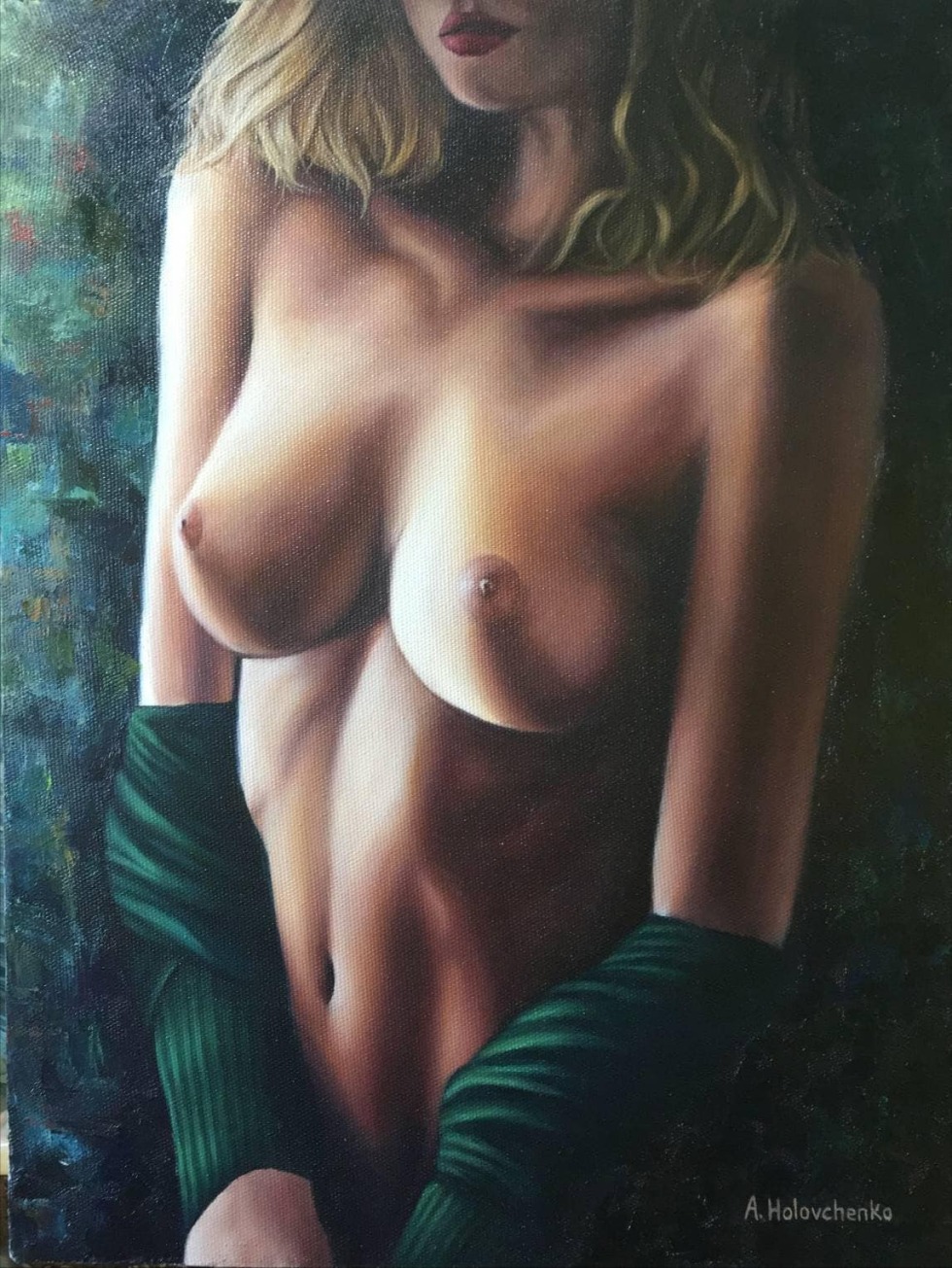 Female nudity in art