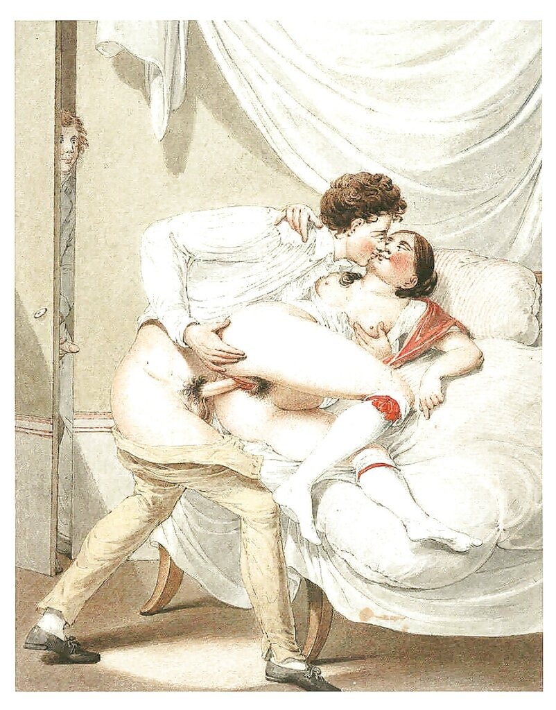 Ancient pornographic painting