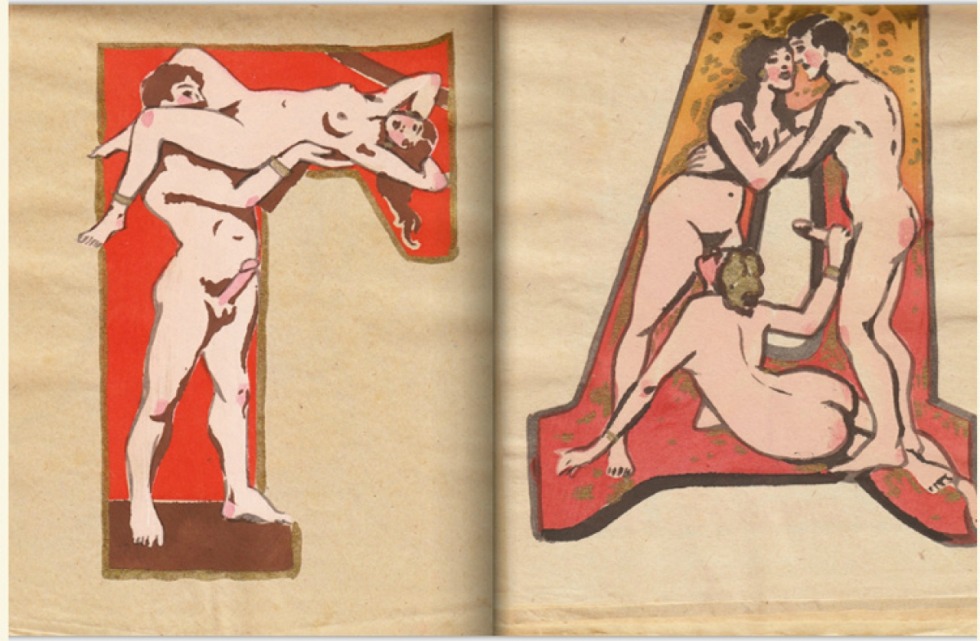 Merkurov Sergey Erotic alphabet