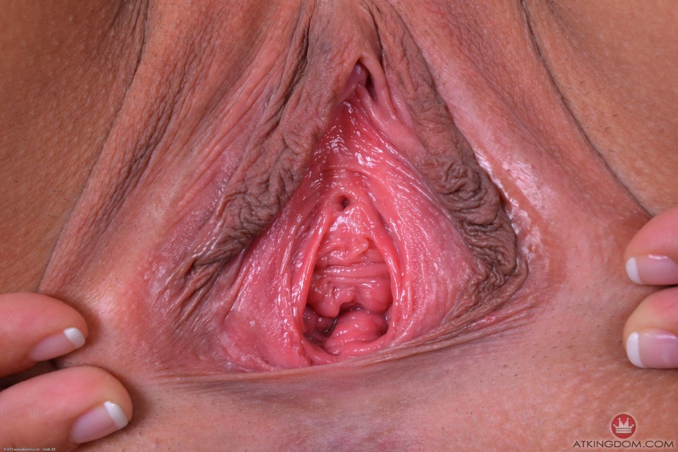 Open vagina close -up