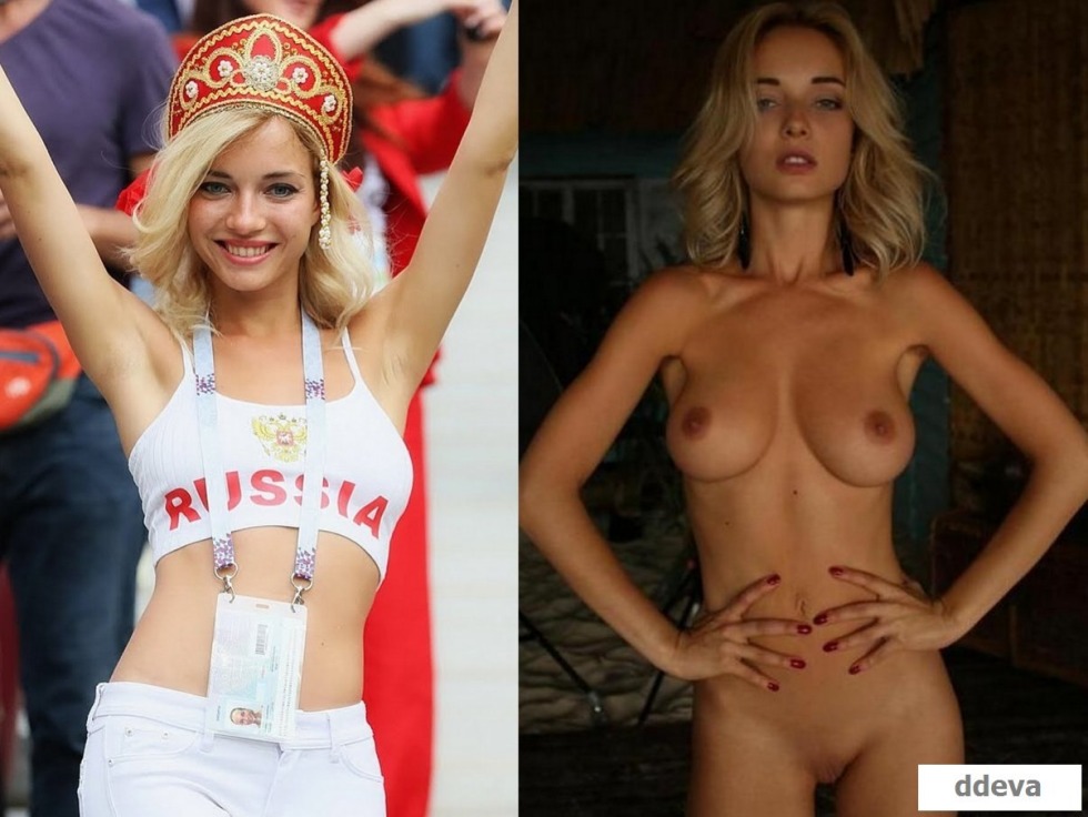 Russian fan Natalya Andreeva Nemchinova