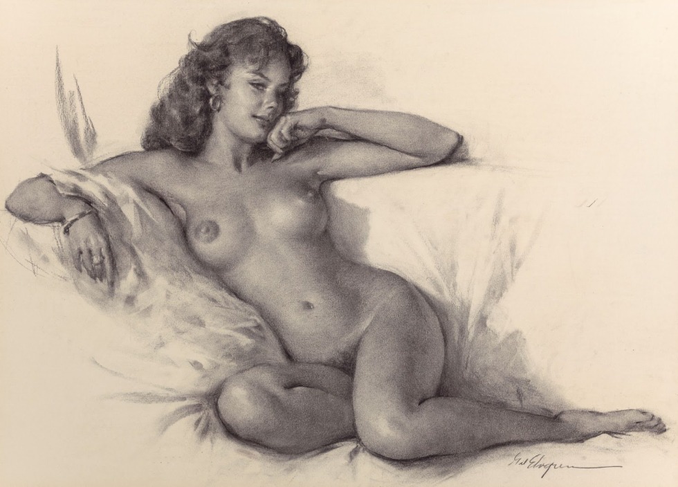Beautiful drawings of naked women
