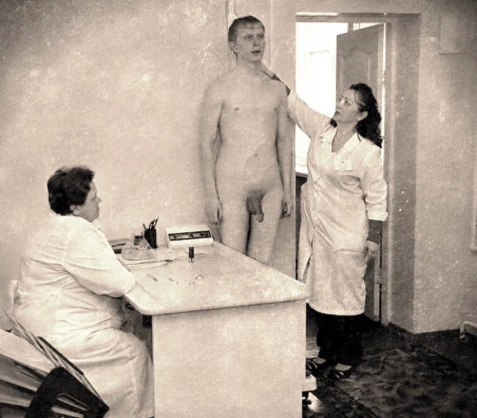 Guys naked at the medical board