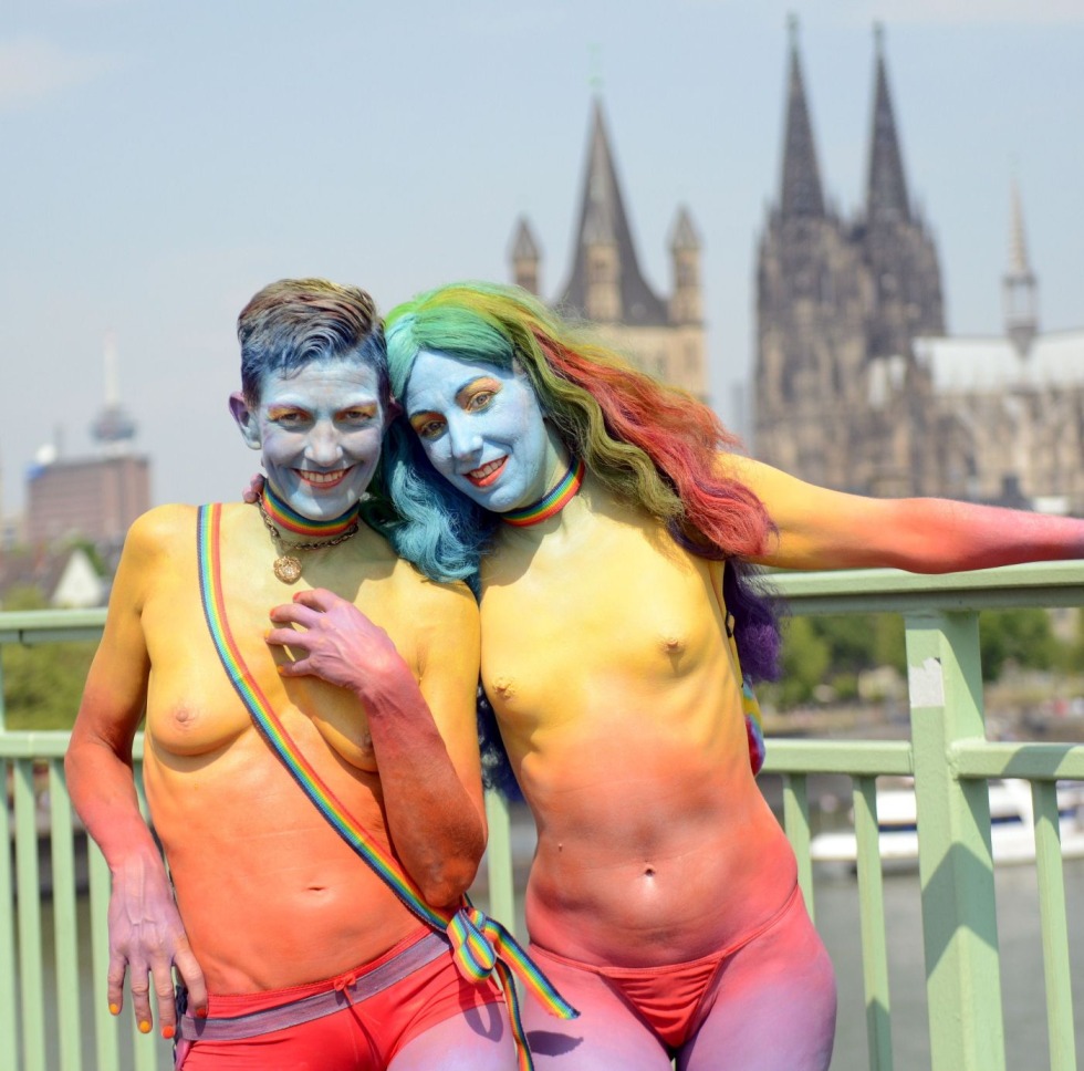 European naked parades