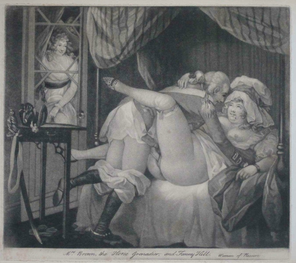 Erotic illustrations of the 18th century