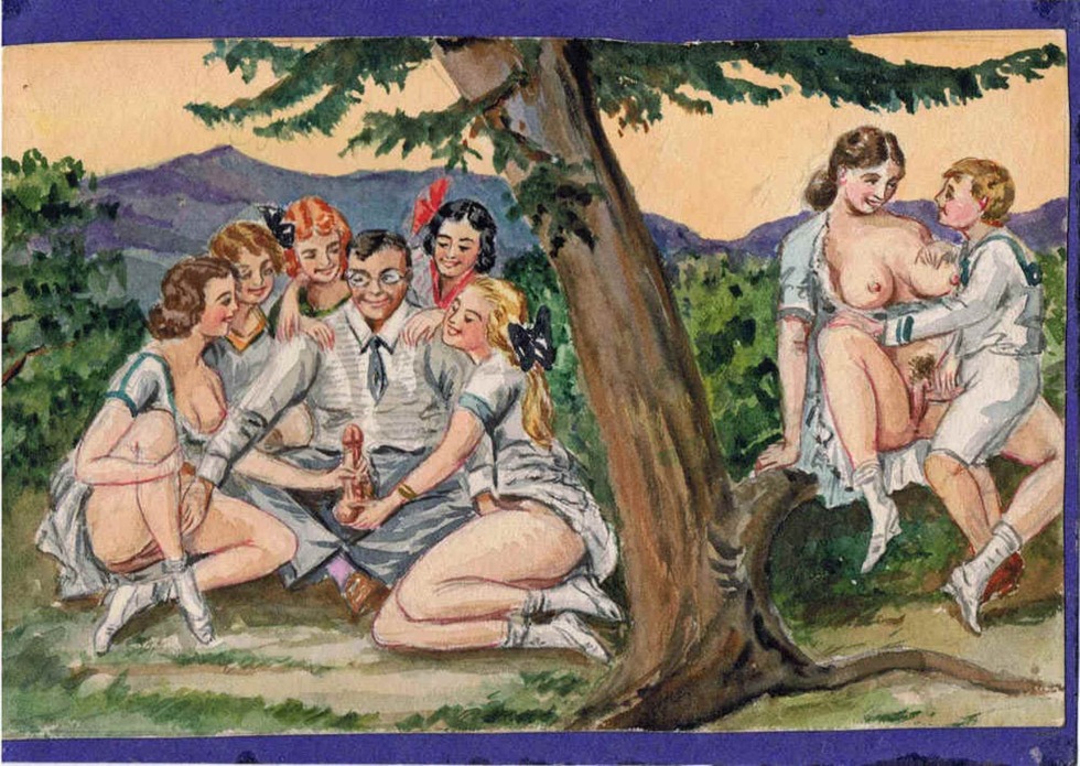German erotic illustrations