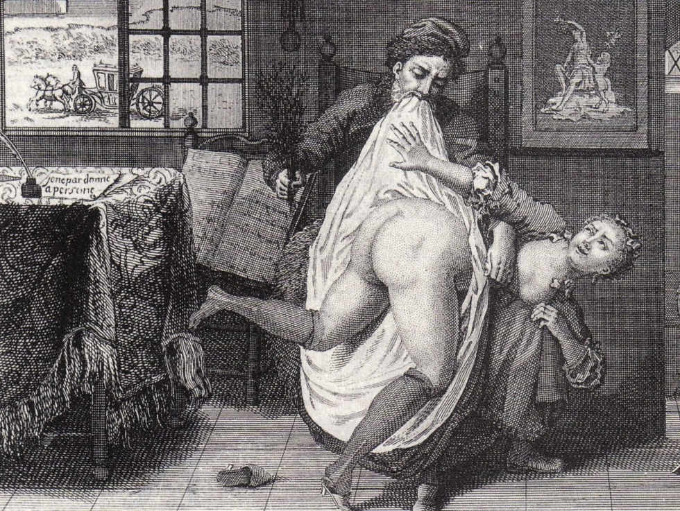 Erotic illustrations of the 18th century