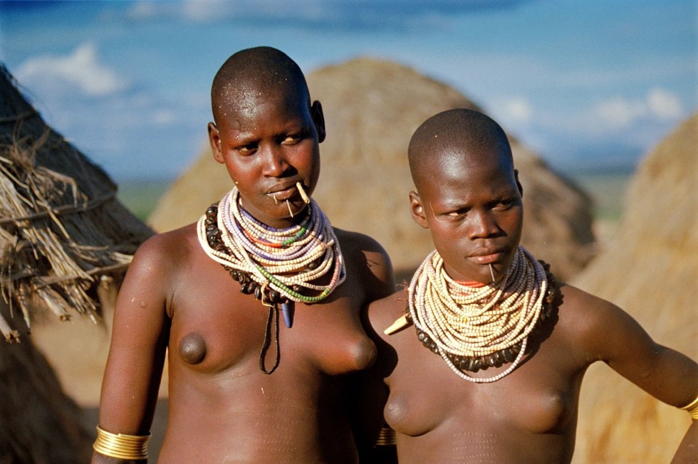 Naked African women