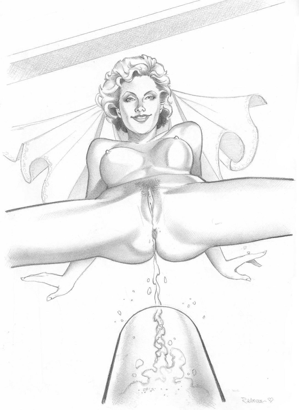 Pornographic drawings