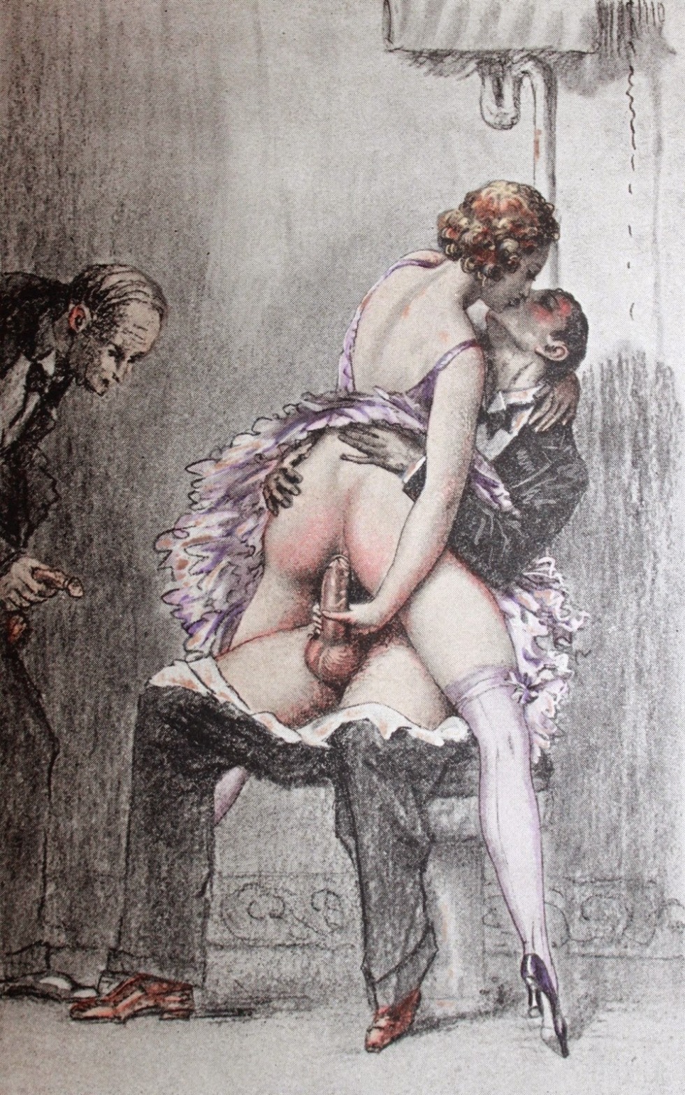 Old erotic drawings