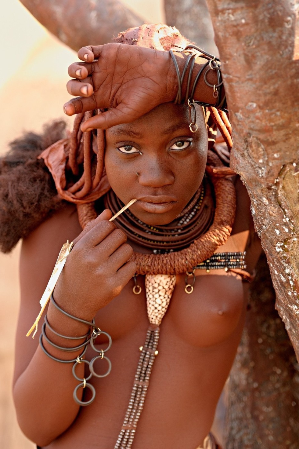 Khimba tribe in Namibia naked women