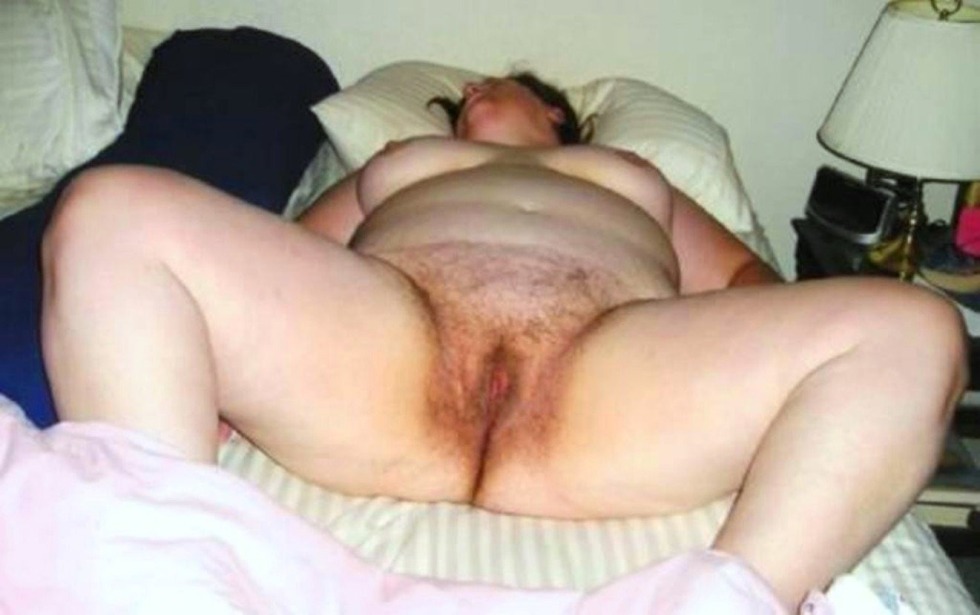Fat hairy old women