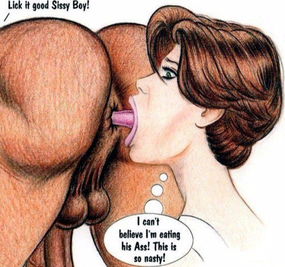 Color drawings of blowjob