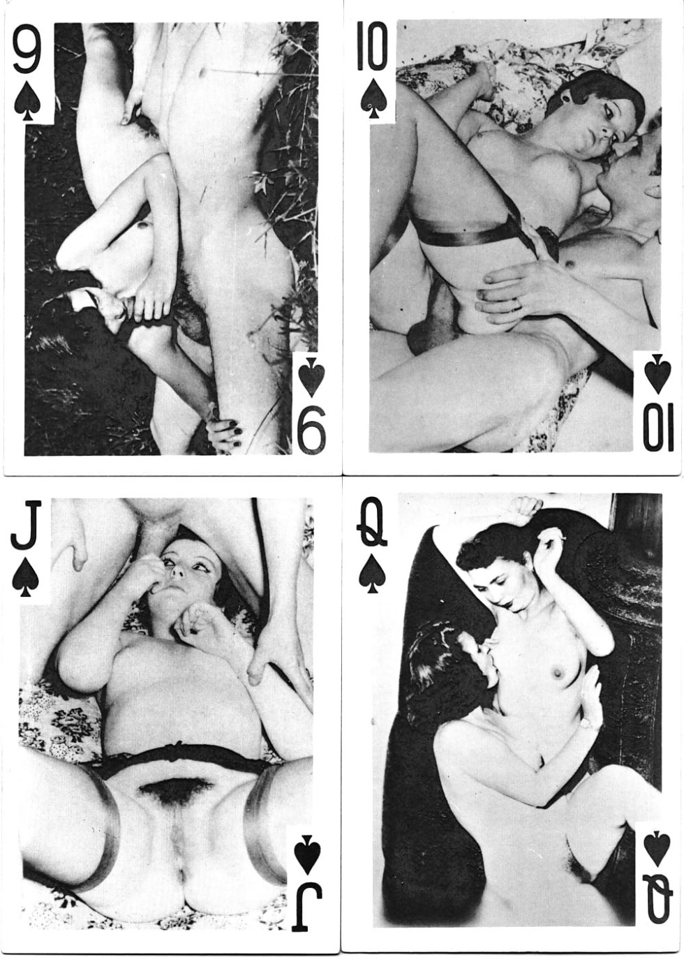 Soviet erotic playing cards