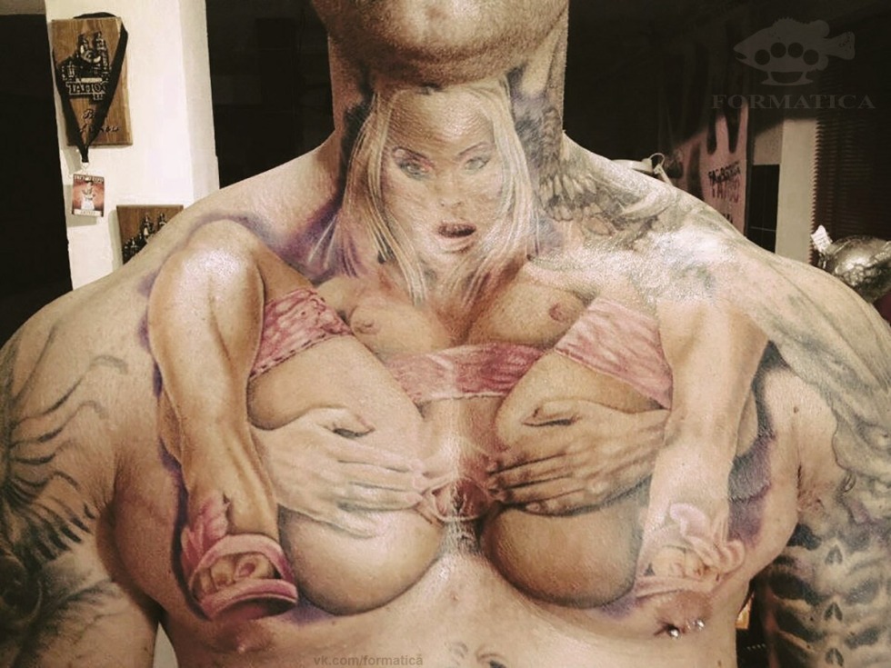 Pornographic tattoos