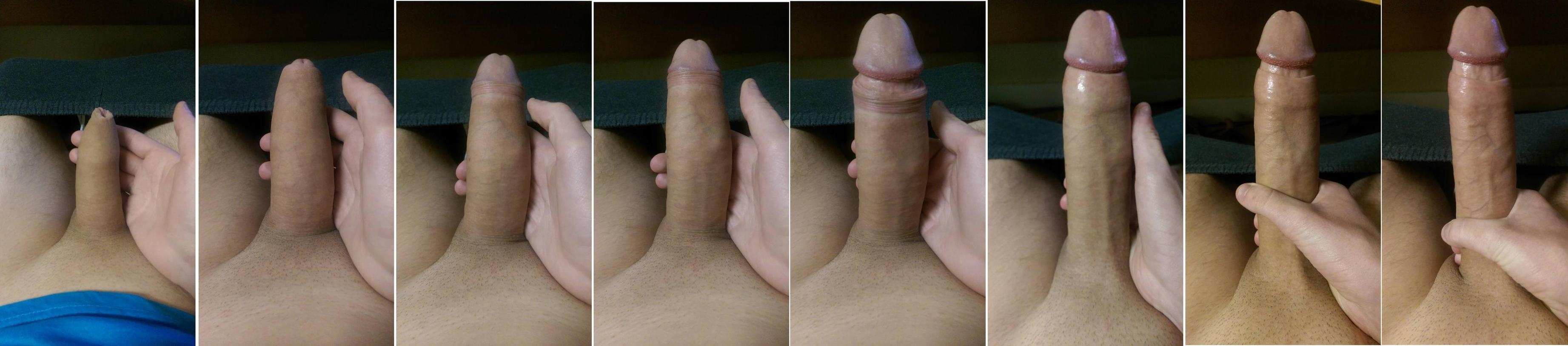 Big long growing dick porn