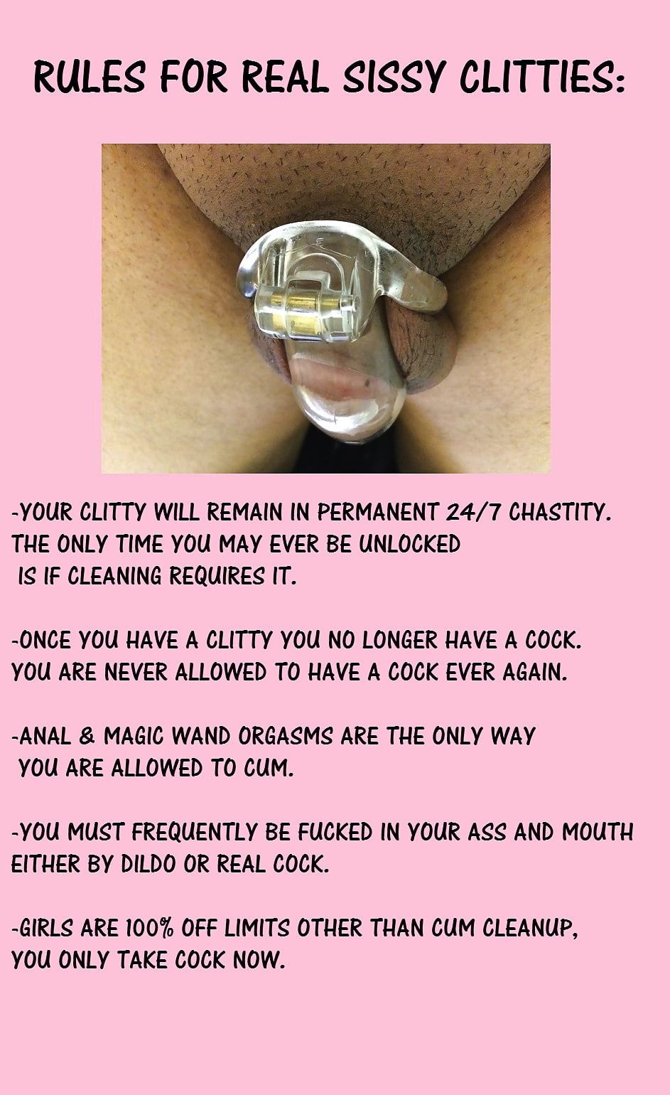 Chastity feminization roulette