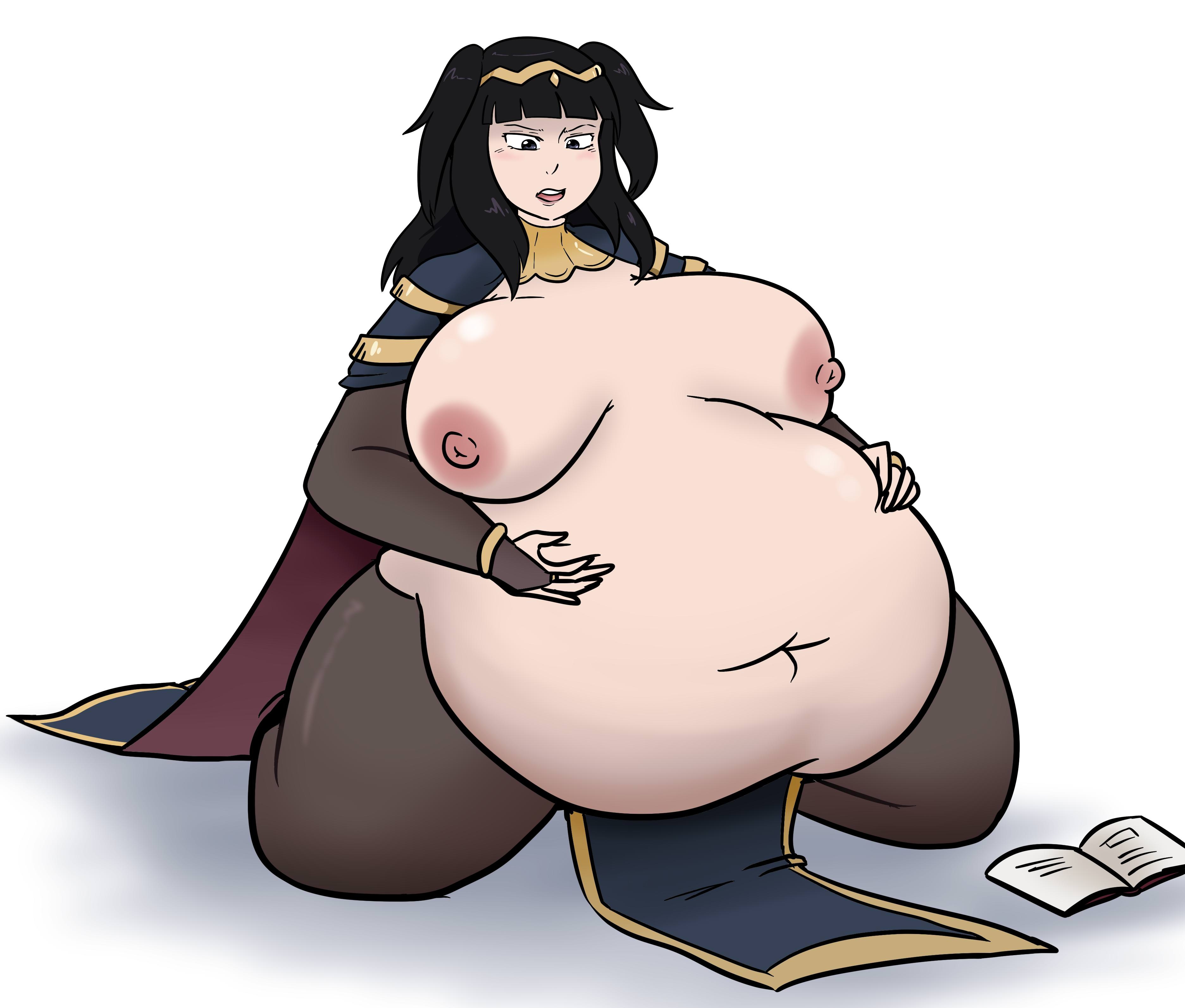 Chubby Belly Anime WEIGHT Gain Hentai.