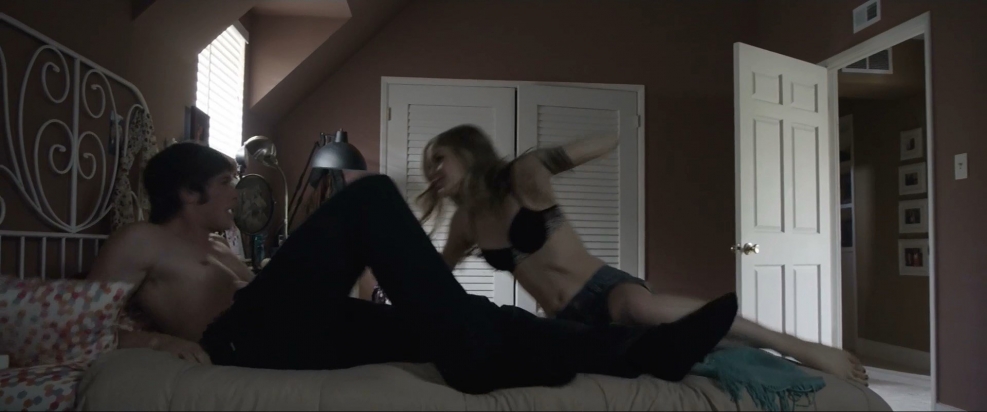 Erin Moriarty in underwear