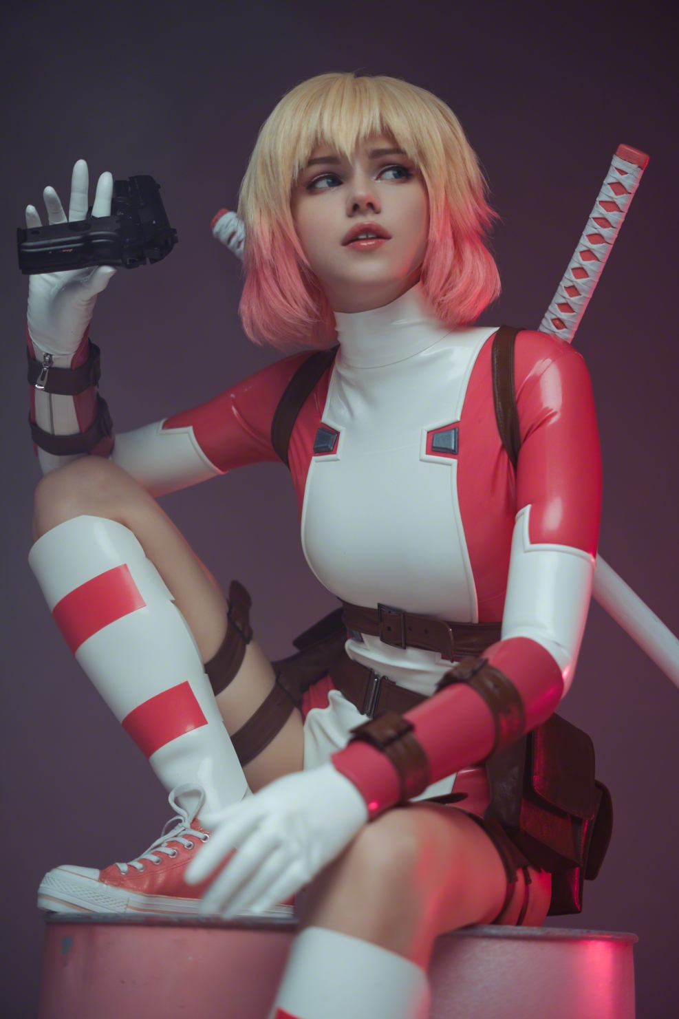 Donna Loli - Gwenpool Erotic Patreon Cosplay Set