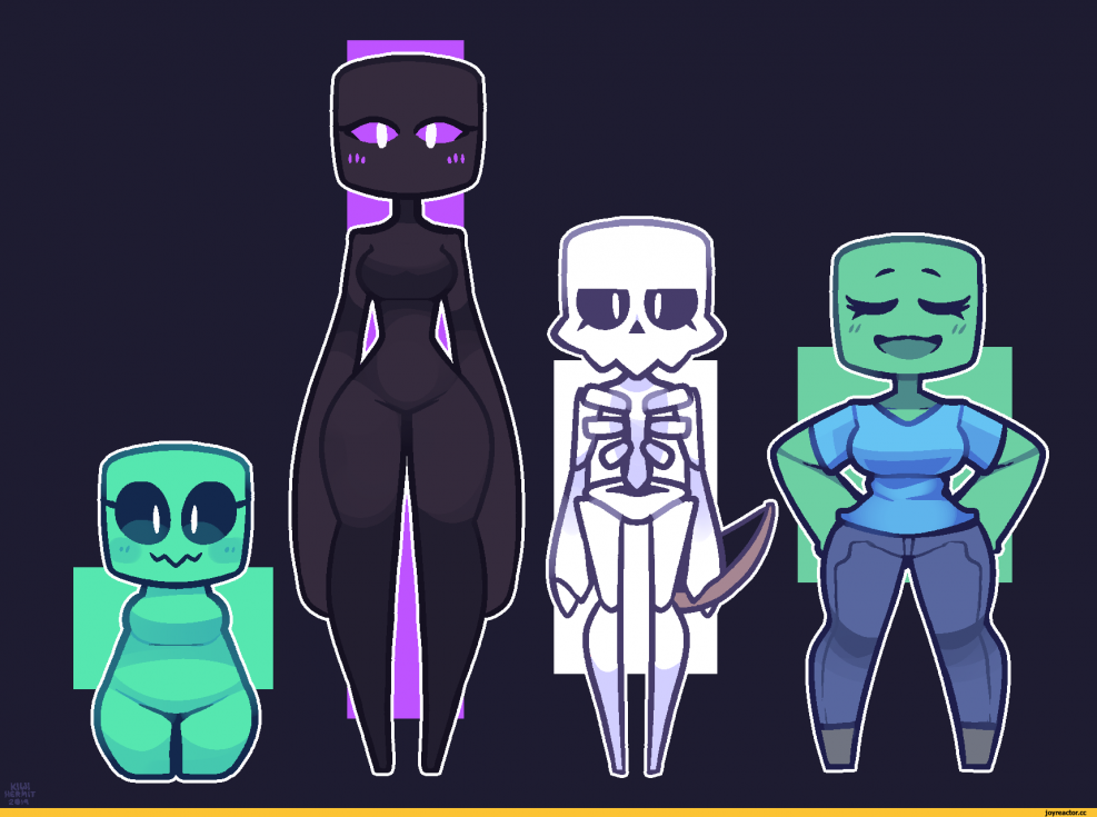 Inekraft Anime Mobs Iron Golem