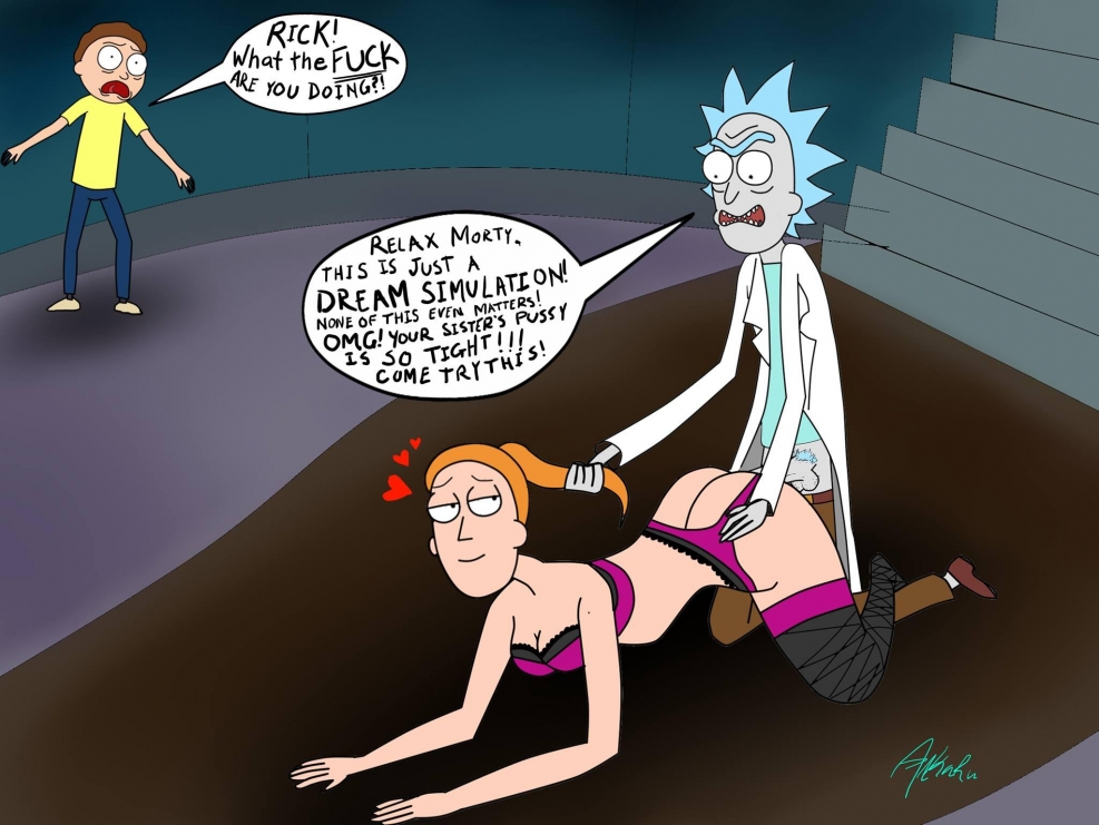Morty and Summer Hentai Comics