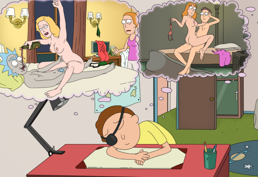 Rick and Morty Rick and Summer SEX