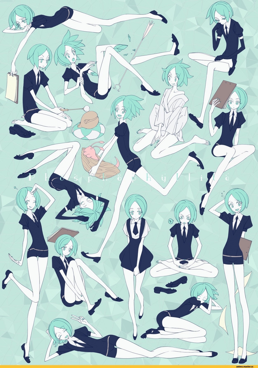 Houseki no kuni Katana padparadzha