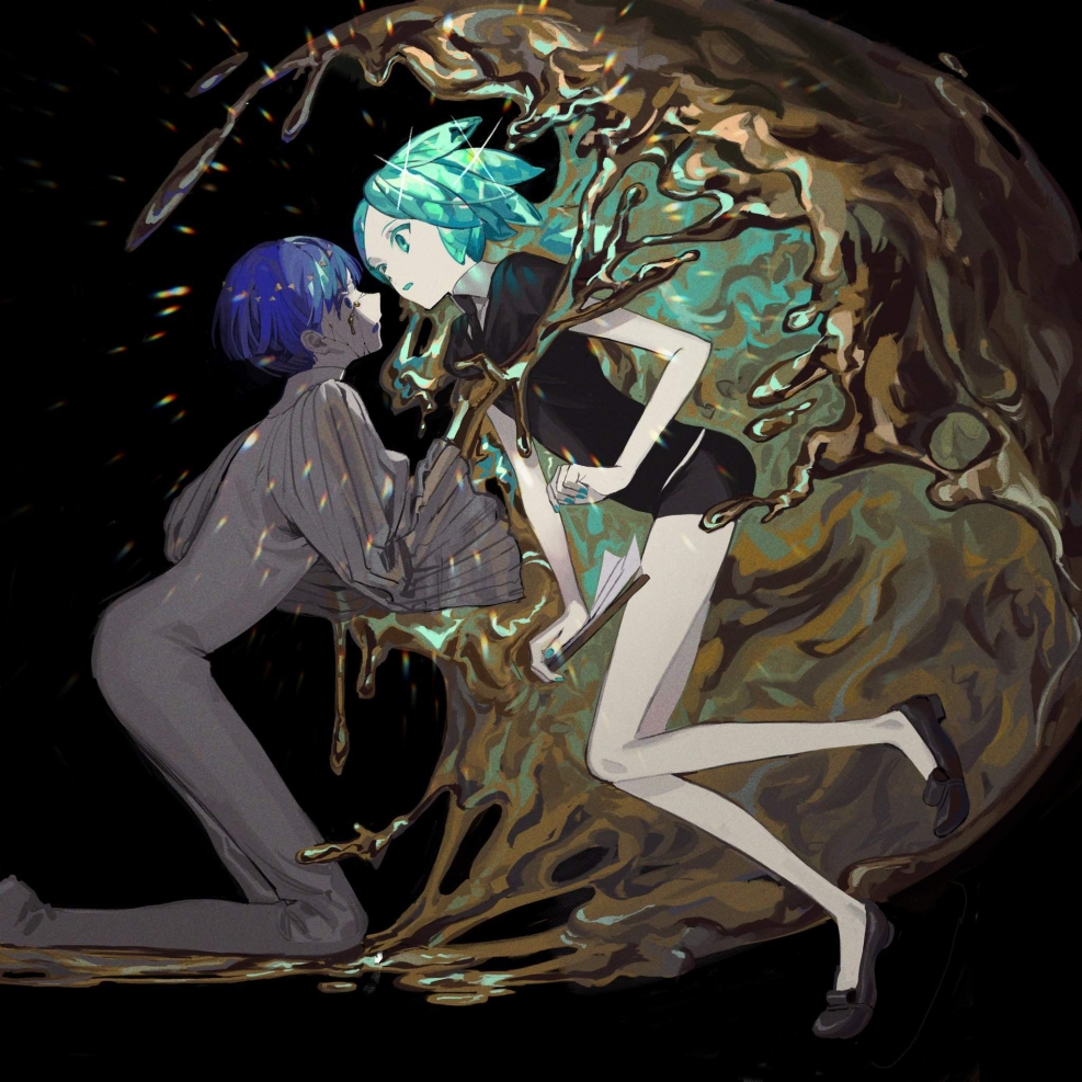 Hentai Land of the lustrous, Phos, phosphophyllite / 宝 石 の 国 フ ォ ス - pixiv