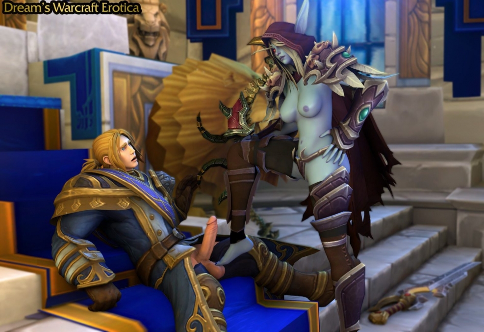 Wow Silvana & Anduin Hentai