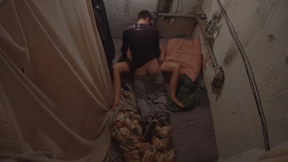 Sex Photo Amber and Bambi Struggle in Bondage - Scene 2