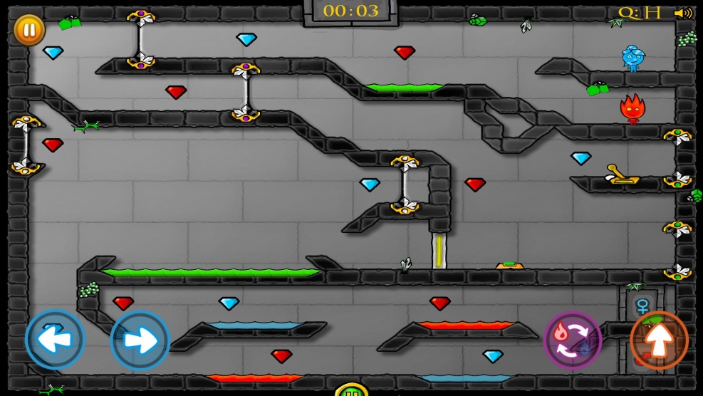 Games for 2 fire and water