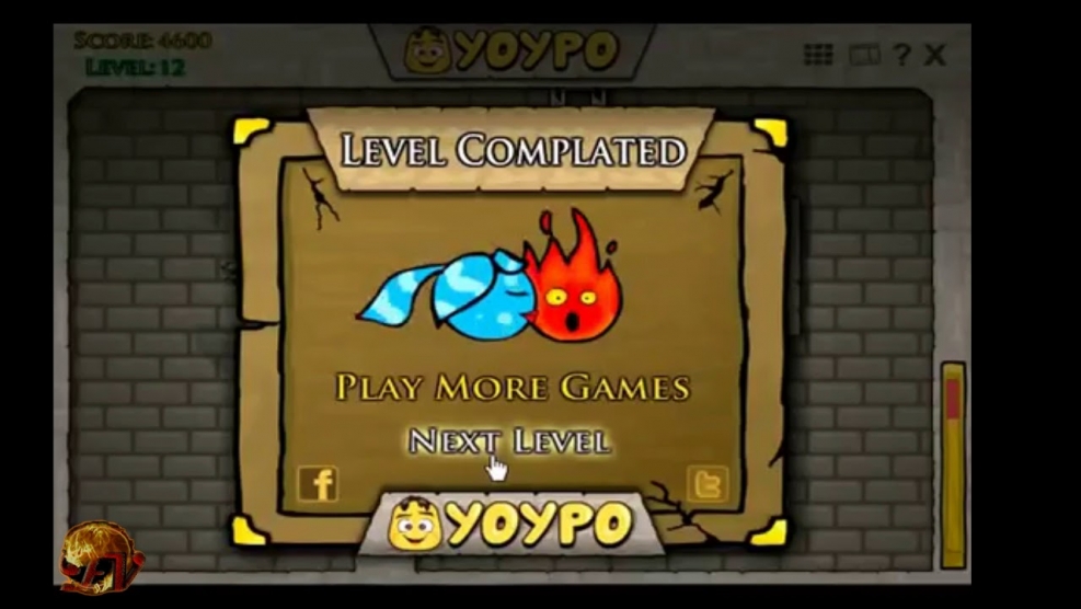 Fireboy and Watergirl Kiss