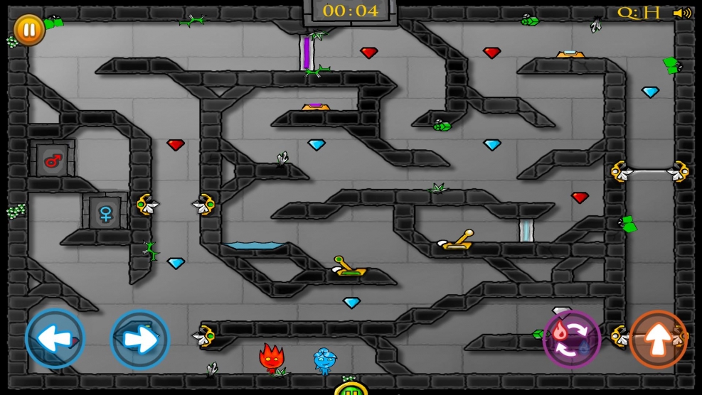 Water Girl and Fire Boy LN Crystal Temple Adventure