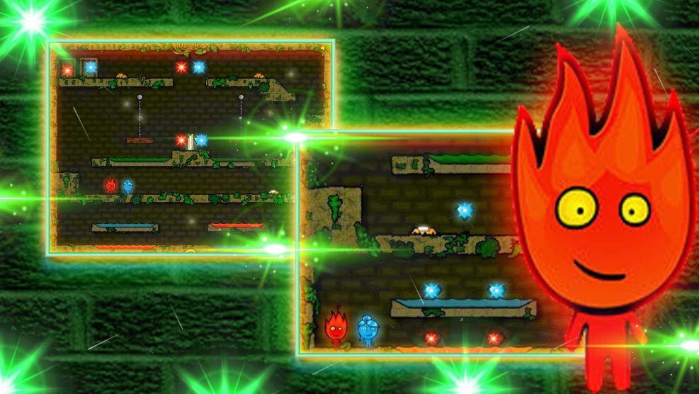 Fireboy and Watergirl 1 "Fire and Water: Forest Temple"