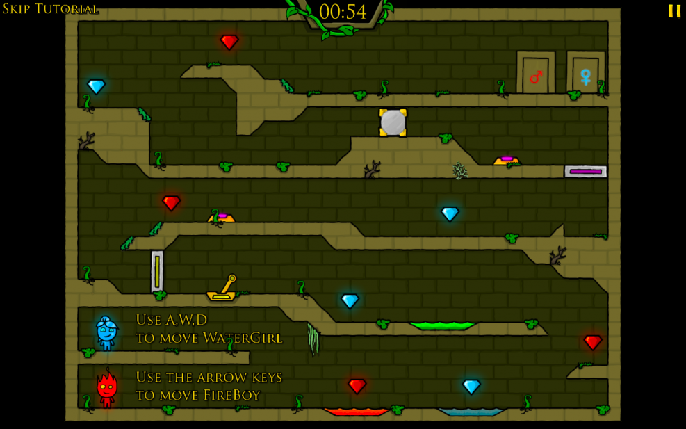 Fireboy and Watergirl The Light Maze