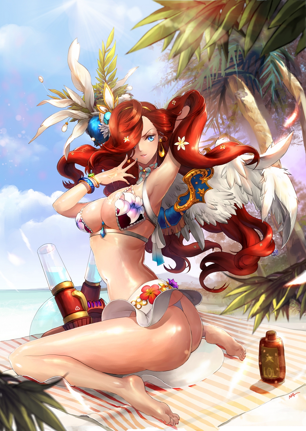 Miss Fortune League of Legends Sexy Art