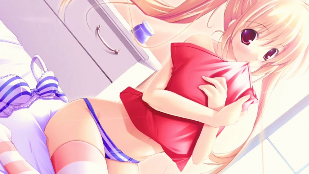 Anime girls without panties
