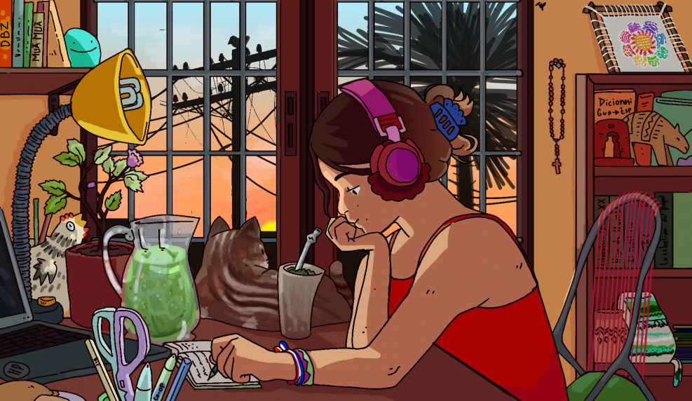 Maybe We're Still Sleeping Lofi Art