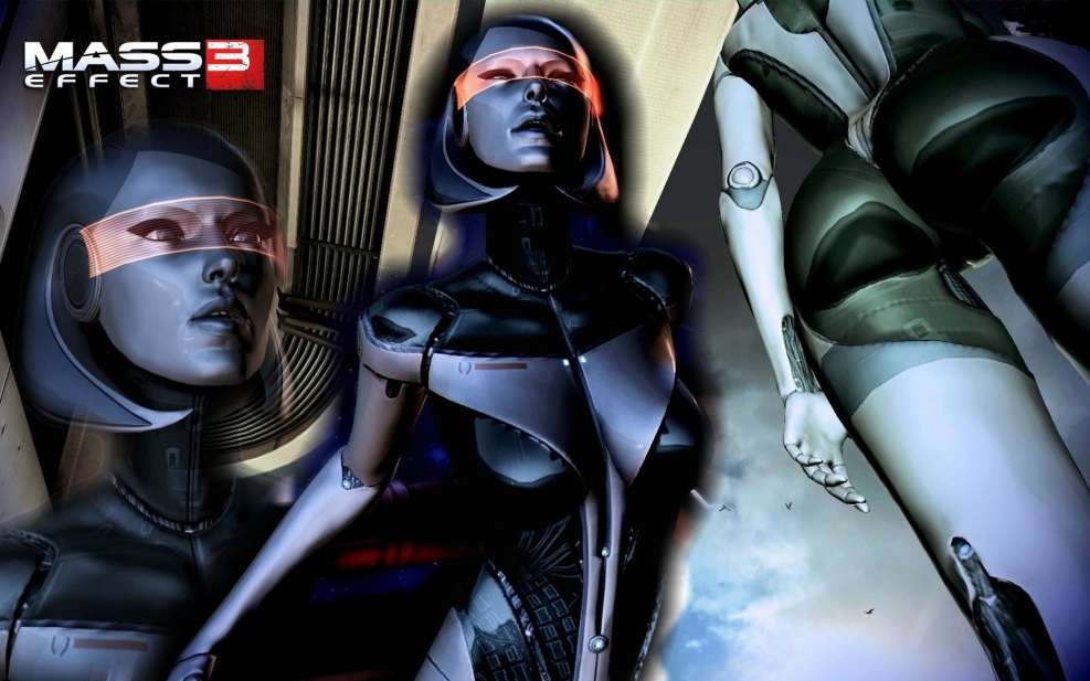 Mass Effect 3 Edi Outfits Porn - Edi Special Delivery (84 photos) - porn