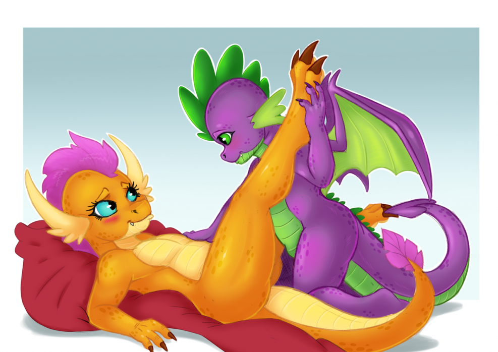 Smolder and Spike Hentai