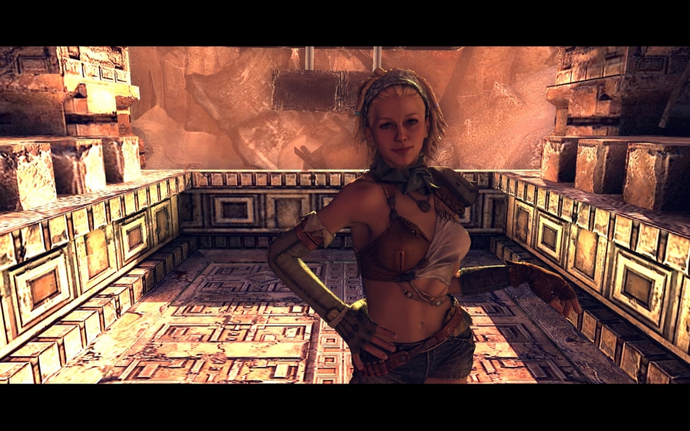 Sarah from the game Raj